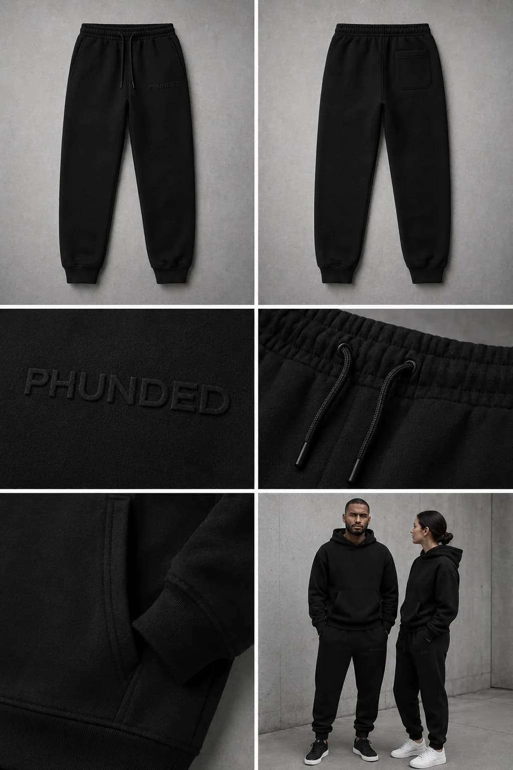 PHUNDED Sweatpants — Shadow